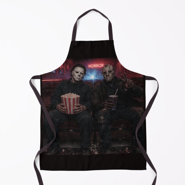 Item preview, Michael Myers Tshirts And Jason Voorhees Sitting At The Cinema designed and sold by Hydlaaksmndriss.
