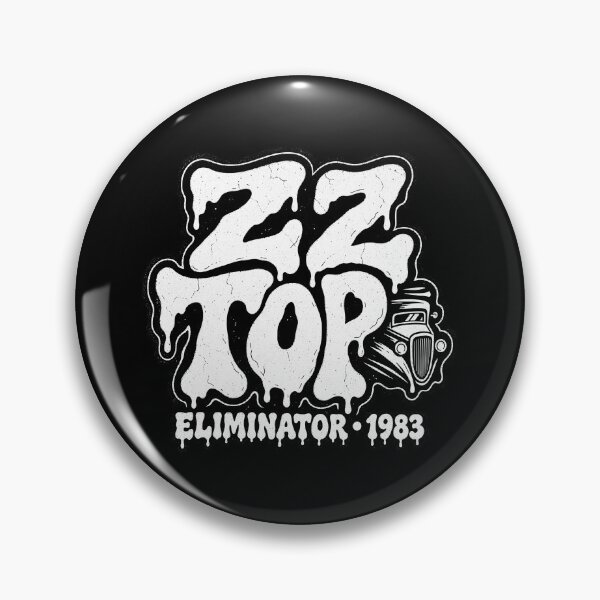 Item preview, ZZ Top Eliminator Dripping Font Blues Rock Vintage designed and sold by JMS-Artvintage.