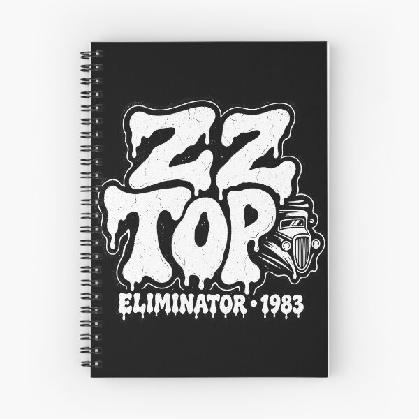 Item preview, ZZ Top Eliminator Dripping Font Blues Rock Vintage designed and sold by JMS-Artvintage.