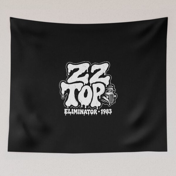 Item preview, ZZ Top Eliminator Dripping Font Blues Rock Vintage designed and sold by JMS-Artvintage.