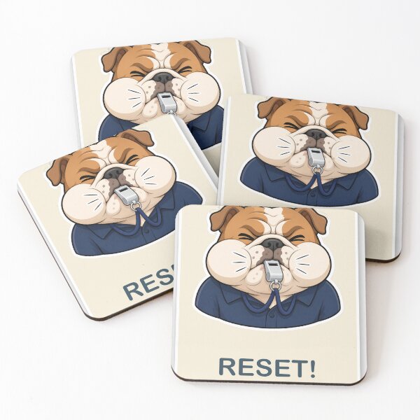 Item preview, Band Director Bulldog "RESET" Whistle Blast Funny Marching Band designed and sold by Emma's Studio.