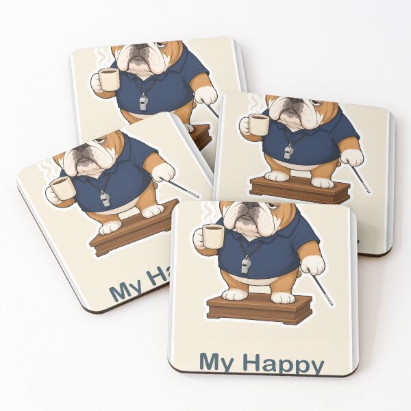 Item preview, Band Director Bulldog "My Happy Place" Funny Morning Rehearsal designed and sold by Emma's Studio.