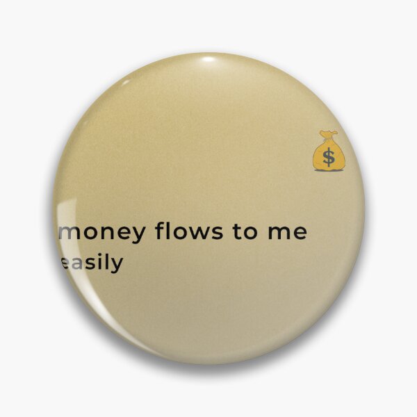 Item preview, Money flow Affirmation designed and sold by TsheeStudio.