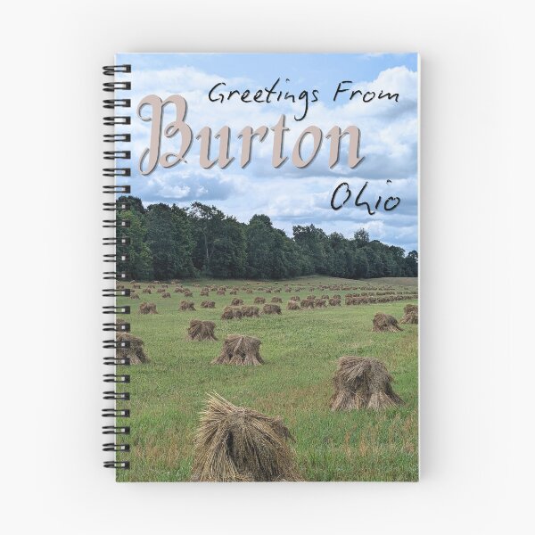 Item preview, Greetings From Burton, Ohio designed and sold by SnapStick Travel Stickers.