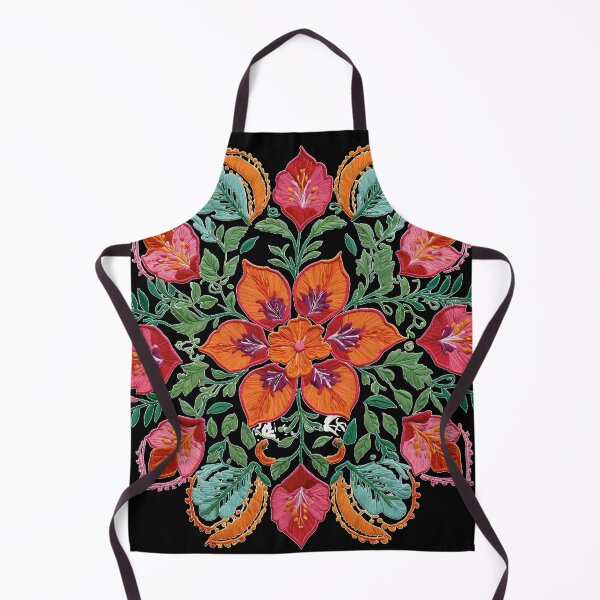 Item preview, Hibiscus Folk Embroidery Mandala Clipart Collection 38 designed and sold by PlayPlearnZone.