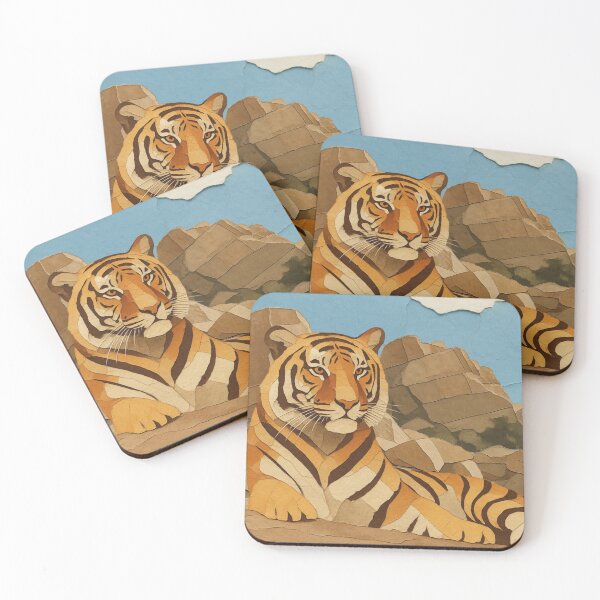 Item preview, Tiger in the Rocky Highlands designed and sold by BlueBerry45.