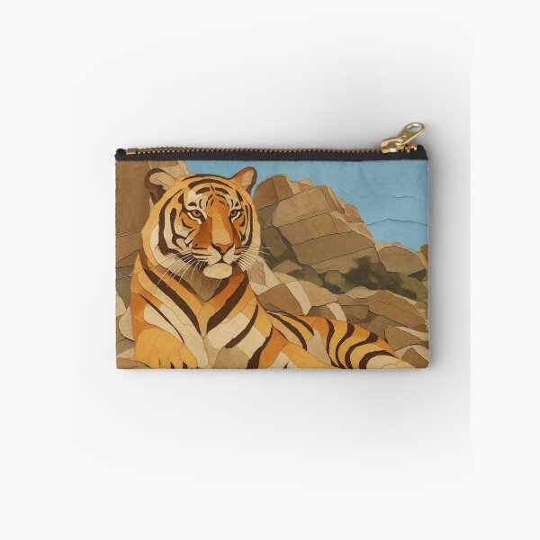 Aperçu de l'œuvre Tigre dans les hautes terres Rocheuses créée et vendue par BlueBerry45.