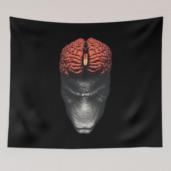 Item preview, Brain Pill Surreal Mind designed and sold by HeavHeadDsgn.