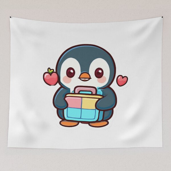 Item preview, Penguin Lunch Time designed and sold by foryouandyours.