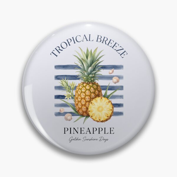 Item preview, Tropical Breeze – Pineapple Tropical Design designed and sold by Sea Gem.