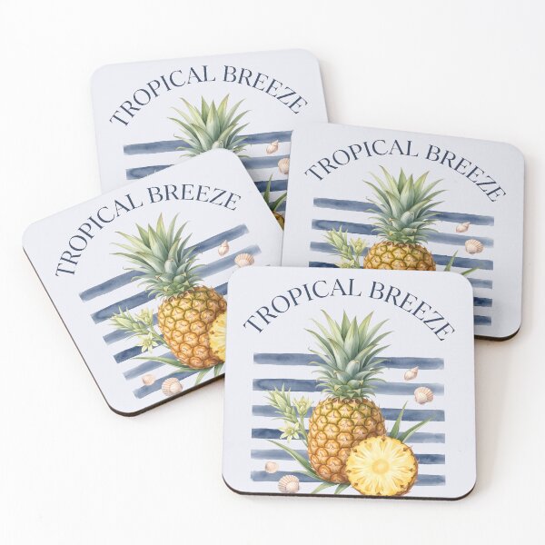 Item preview, Tropical Breeze – Pineapple Tropical Design designed and sold by Sea Gem.