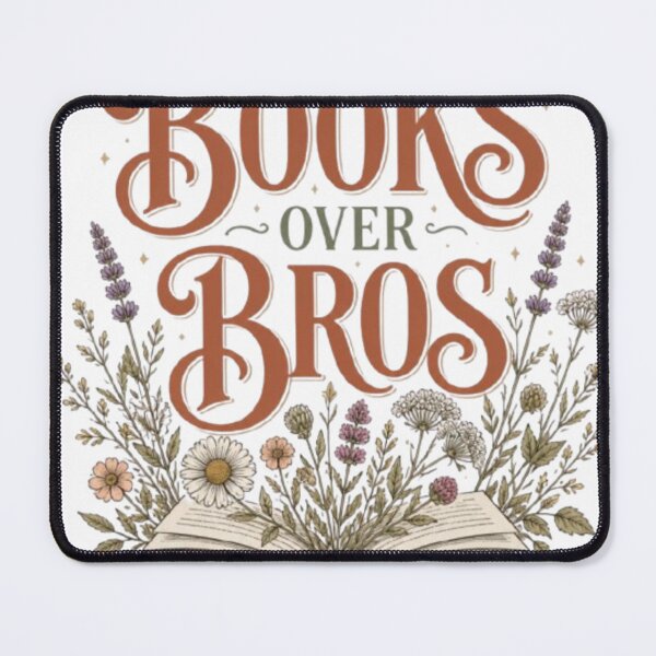 Item preview, Books Over Bros Vintage Minimalist Book Lover Sticker Design designed and sold by DesignEpic22.