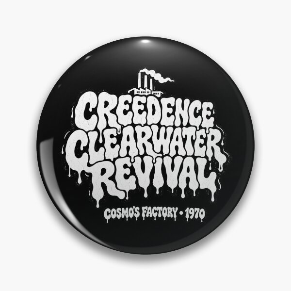 Item preview, CCR Cosmos Factory 1970 Slime Font Swamp Rock designed and sold by JMS-Artvintage.