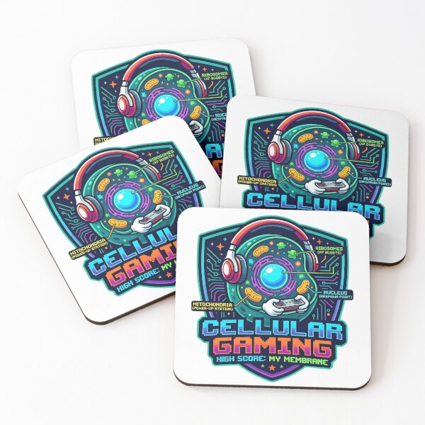 Item preview, Cellular Gaming High Score Biological Gamer Funny Science Tee designed and sold by SivaStudios.