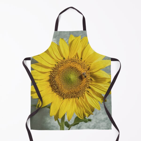 Item preview, Sunflower with a bumblebee designed and sold by yuretzius.