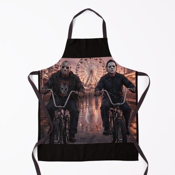 Item preview, Michael Myers Tshirts And Jason Voorhees Slasher Bike Ride designed and sold by Hydlaaksmndriss.