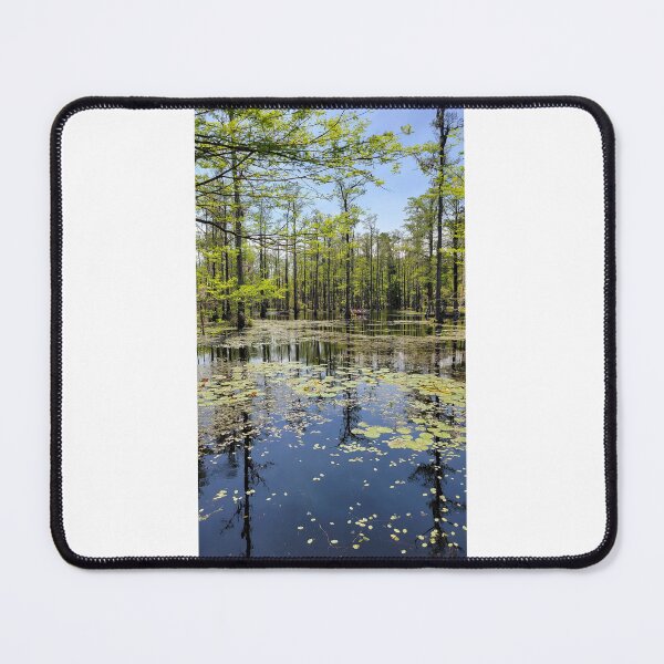 Item preview, Cypress Swamp with Lily Pads and Reflections designed and sold by TDLimited.