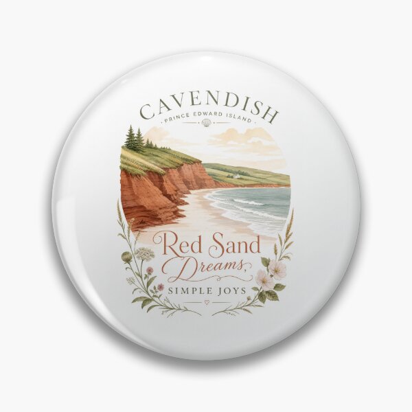 Item preview, Cavendish PEI Dreamy Rural Nostalgia – Red Sand Dreams Simple Joys – Anne of Green Gables Art designed and sold by bobscraze.
