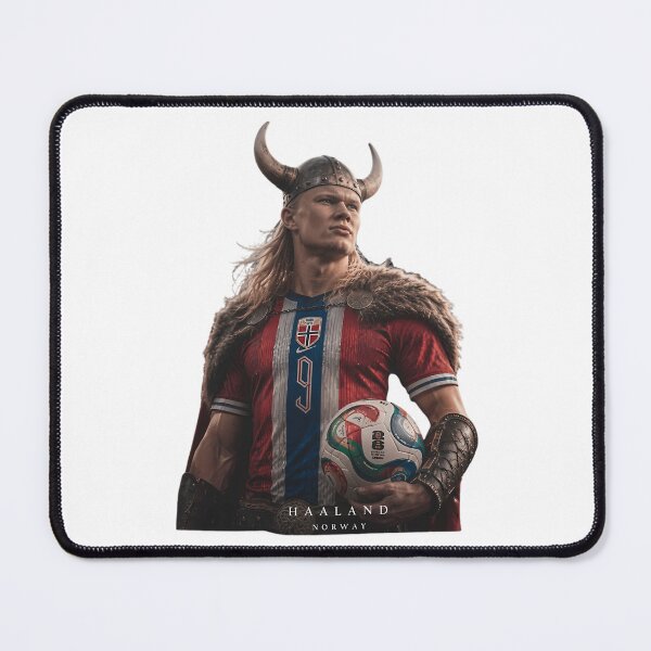 Item preview, Erling Haaland Norway Football Haaland Norway designed and sold by SilverlakeLove.