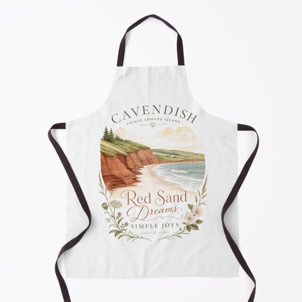 Item preview, Cavendish PEI Dreamy Rural Nostalgia – Red Sand Dreams Simple Joys – Anne of Green Gables Art designed and sold by bobscraze.