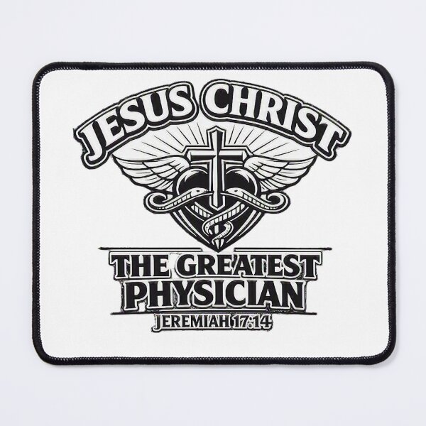 Item preview, Jesus Christ The Greatest Physician - Jeremiah 17:14 Faith-Based Design designed and sold by graceformen.
