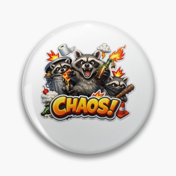 Item preview, Raccoon Chaos Oversized 3D designed and sold by MR4me.