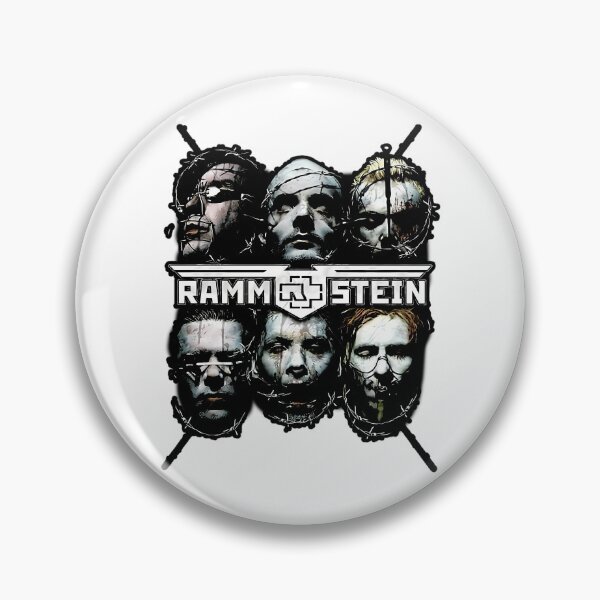 Item preview, Rammstein Members Faces Barbed Wire Frame Industrial designed and sold by Anjinhos.