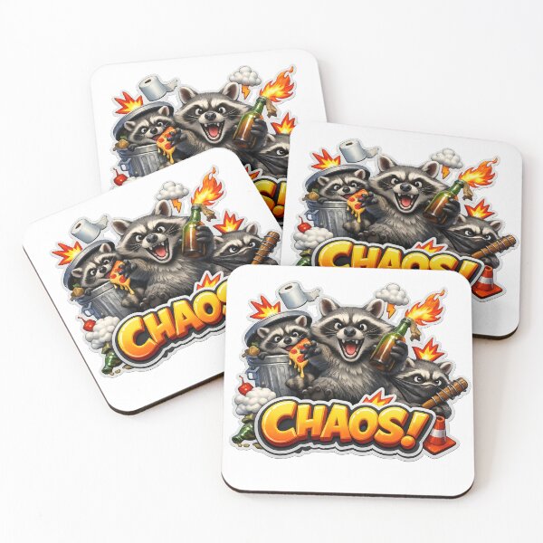 Item preview, Raccoon Chaos Oversized 3D designed and sold by MR4me.