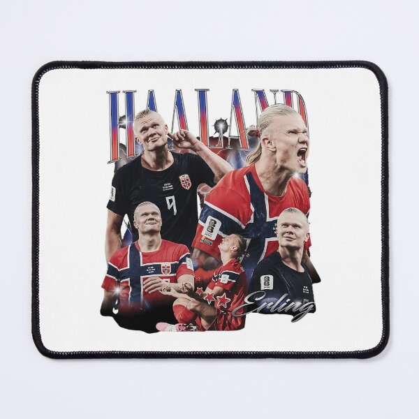 Item preview, Erling Haaland Norway Football Haaland Norway designed and sold by SilverlakeLove.