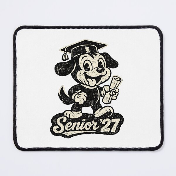 Item preview, Vintage Senior Puppy Graduate Dog School Class designed and sold by teemix.