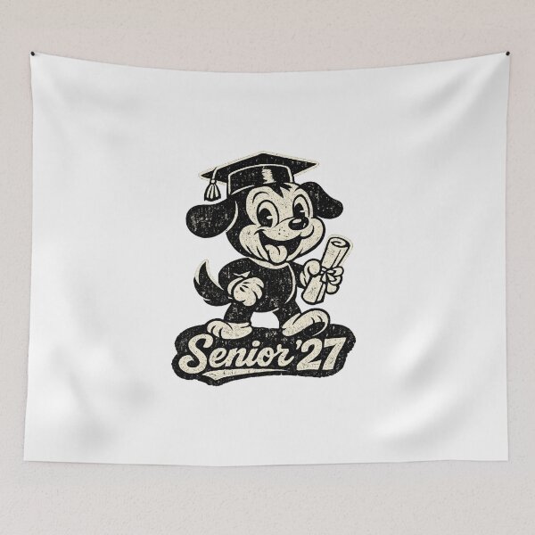 Item preview, Vintage Senior Puppy Graduate Dog School Class designed and sold by teemix.