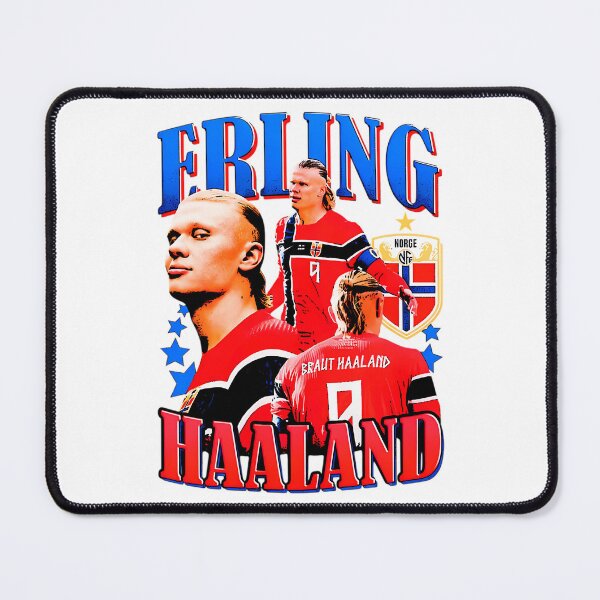 Item preview, Erling Haaland Norway Football Vintage 90S designed and sold by SilverlakeLove.