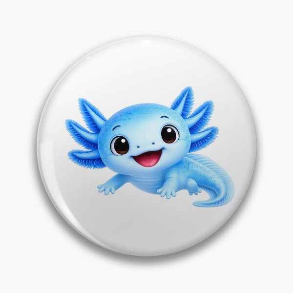Item preview, Cute Blue Axolotl designed and sold by BackgroundND.