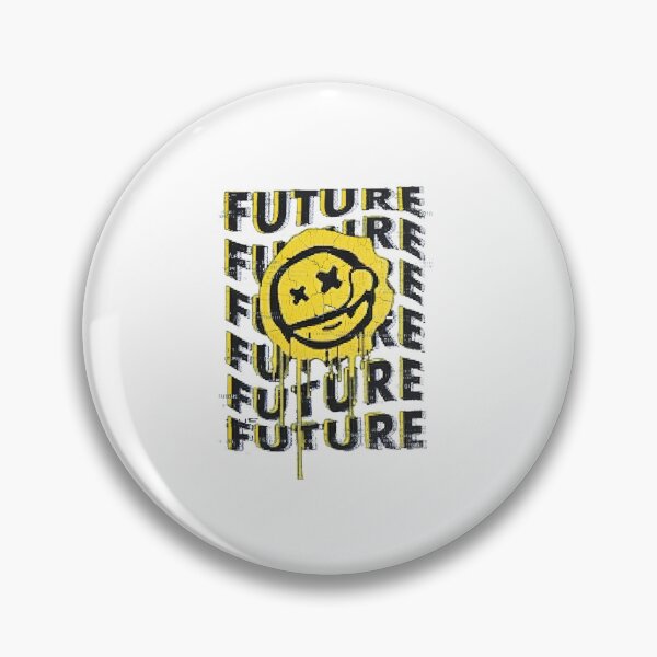 Item preview, Future Glitch Smiley Face designed and sold by Colorful-Garden.