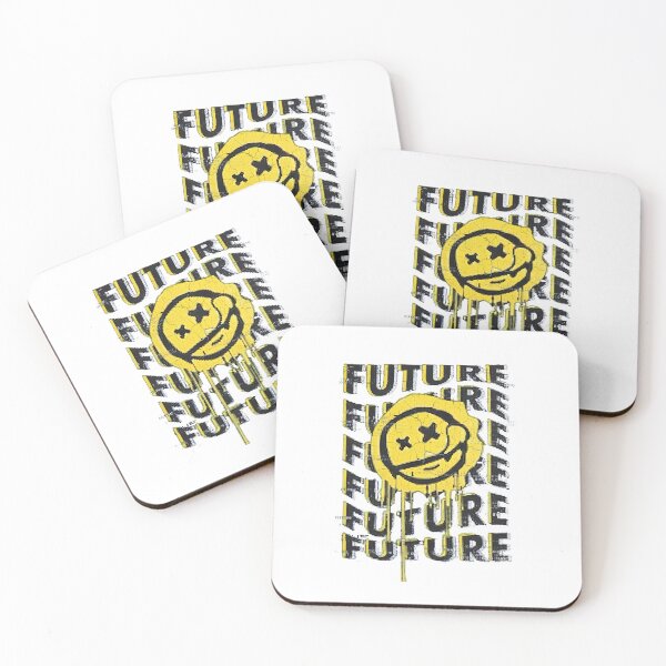 Item preview, Future Glitch Smiley Face designed and sold by Colorful-Garden.