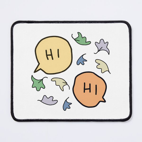 Item preview, Heartstopper Hi With Leaves designed and sold by BatshopAlex.