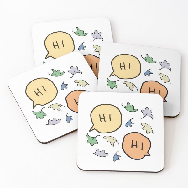Item preview, Heartstopper Hi With Leaves designed and sold by BatshopAlex.