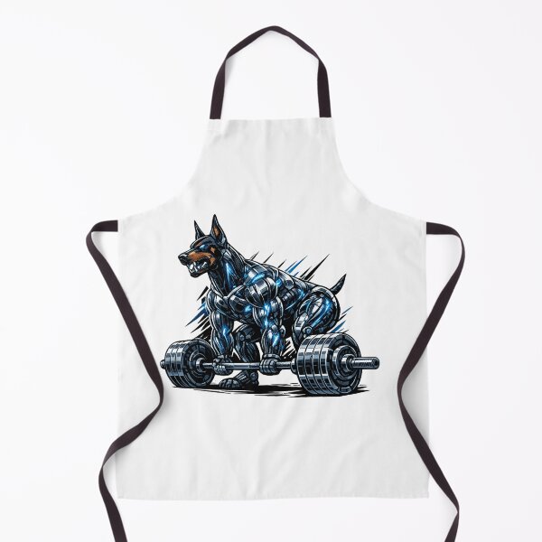 Item preview, Workout Cybernetic Doberman Deadlift designed and sold by teemix.