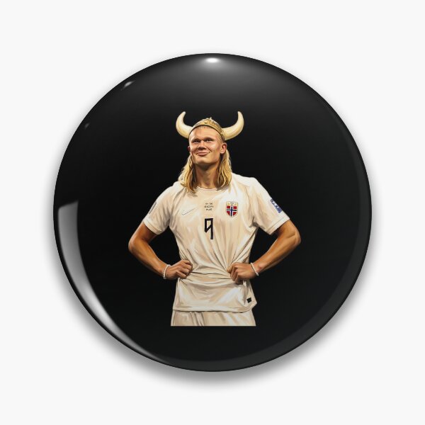 Item preview, Erling Haaland Viking Meme designed and sold by SilverlakeLove.