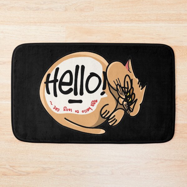 Item preview, Lazy Cat | Say hello to ugly cat designed and sold by UglyCattt.