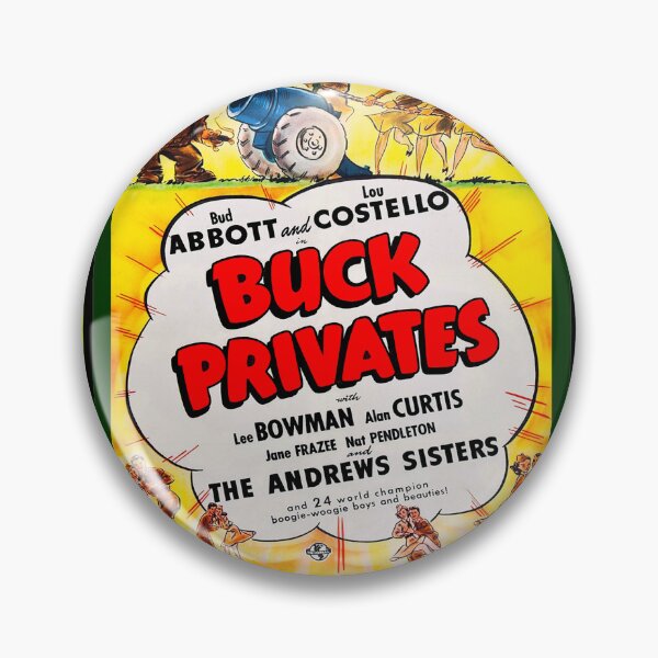 Item preview, Buck Privates Deco designed and sold by Normbot2000.