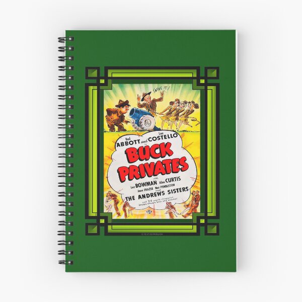 Item preview, Buck Privates Deco designed and sold by Normbot2000.