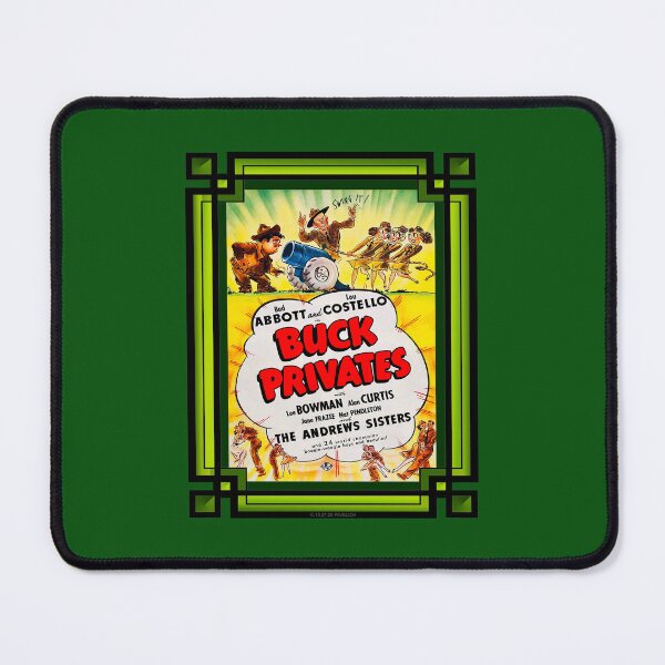 Item preview, Buck Privates Deco designed and sold by Normbot2000.