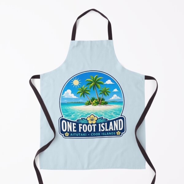 Item preview, One Foot Island, Aitutaki, Cook Islands designed and sold by Myra365Art.