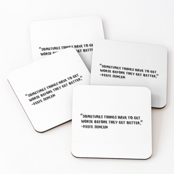 Item preview, Keefe Quotes 001 designed and sold by RebelNatures.