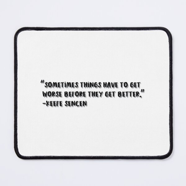 Item preview, Keefe Quotes 001 designed and sold by RebelNatures.