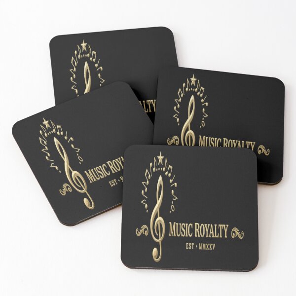Item preview, Music Royalty – Luxury Gold Treble Clef Design designed and sold by Midnight Veil Designs.