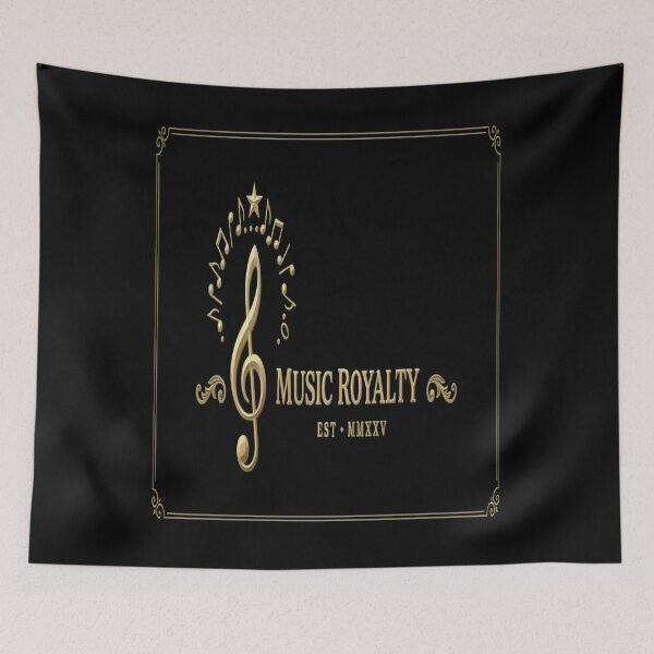 Item preview, Music Royalty – Luxury Gold Treble Clef Design designed and sold by Midnight Veil Designs.