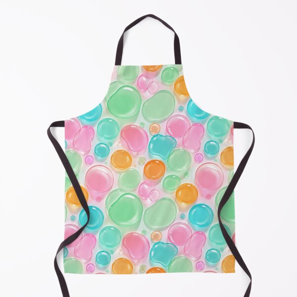 Item preview, Colorful Gel Bubble Pattern Pastel Y2K Candy Blob Print Design designed and sold by TM DESIGNS AND MORE.