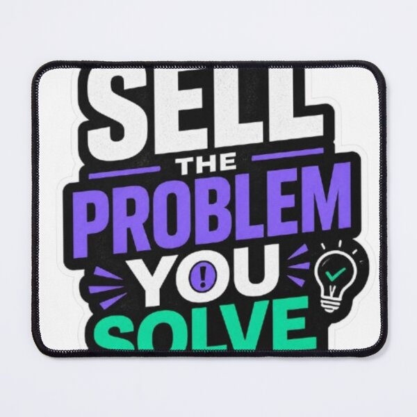 Item preview, Sell The Problem You Solve Workplace Tech Laptop Sticker designed and sold by DesignEpic22.